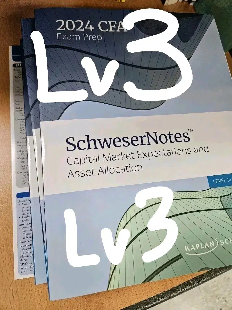 2024 CFA SchweserNotes level3 6冊セット S388fa0cf216c4ba6bff5cca516aae